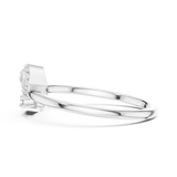 Gold Ring LR-01 (60), White Gold, view 3