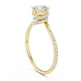 Gold Ring LR-0341, Yellow Gold, view 1