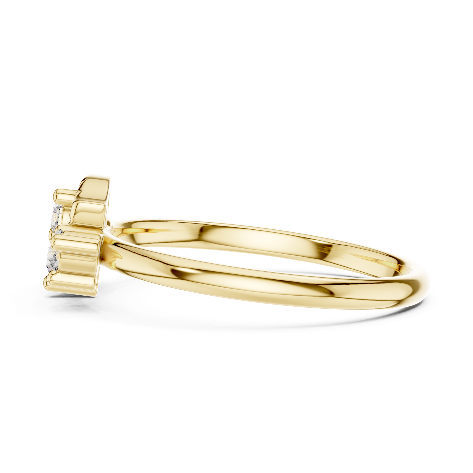 Gold Ring 1 (358), Yellow Gold, view 3