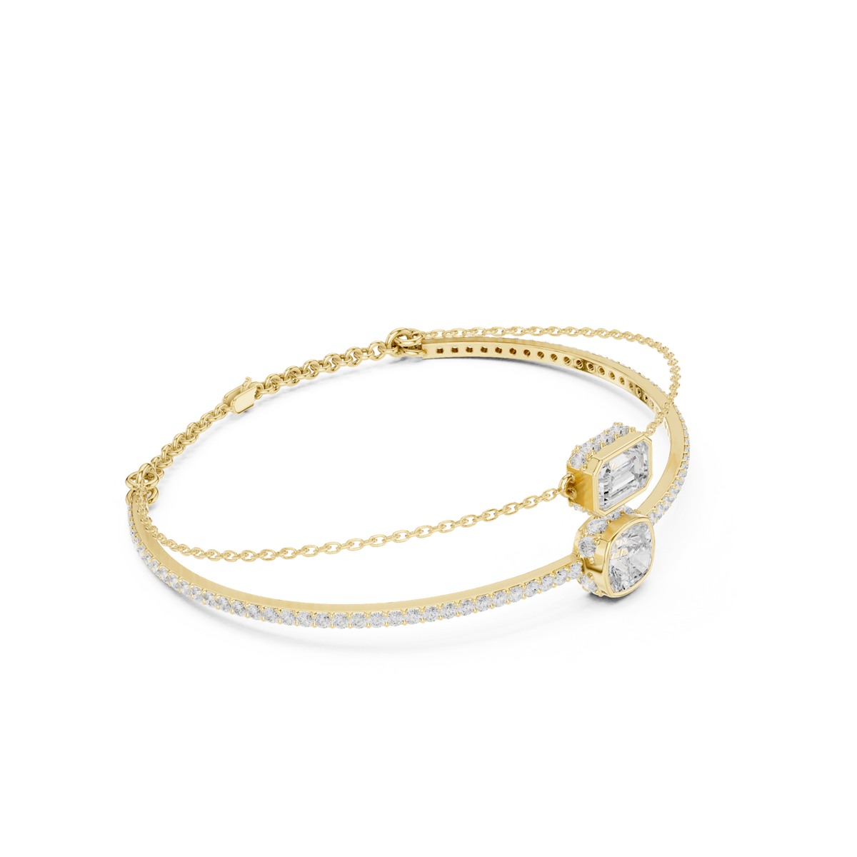Gold Bracelet SBWB (25), Yellow Gold, view 1