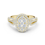 Gold Ring DDLR-758, Yellow Gold