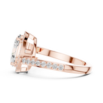 Gold Ring DDLR-434, Rose Gold, view 3