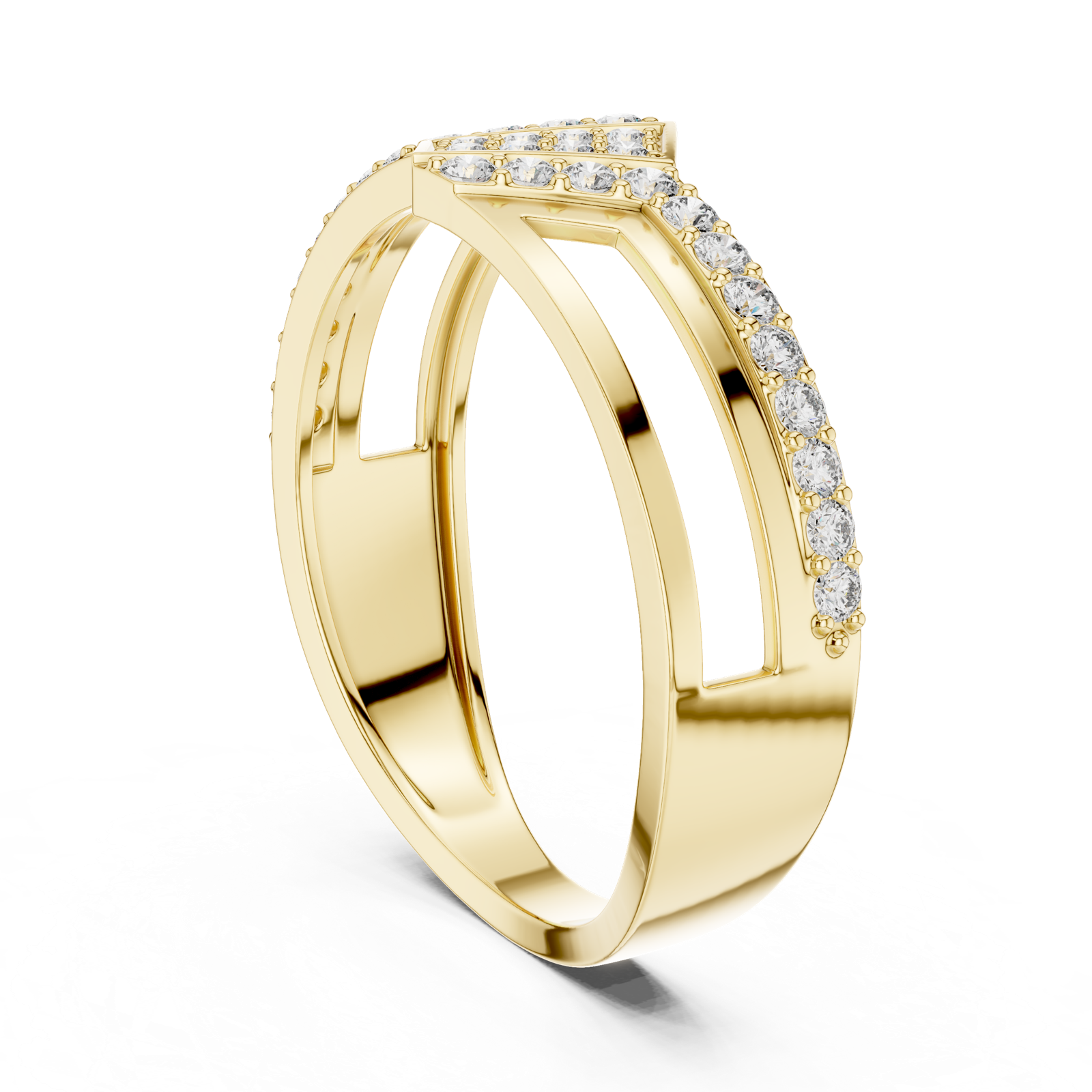 Gold Ring LR-01 (21), Yellow Gold