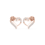 Gold Earrings Earring, Rose Gold, view 4