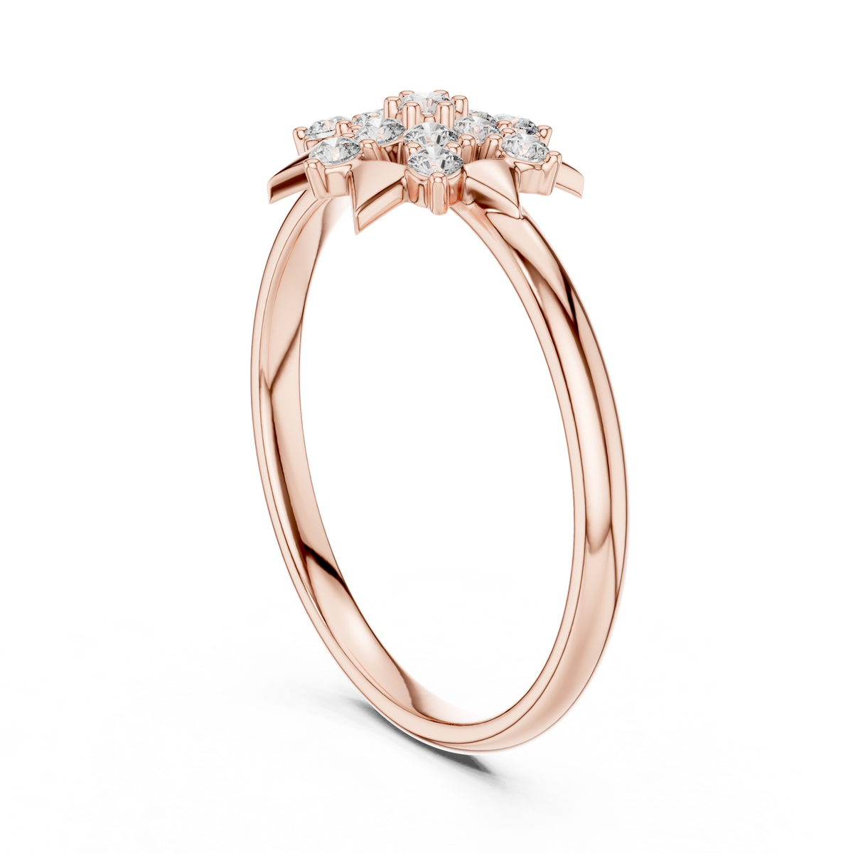 Gold Ring 1 (288), Rose Gold, view 1
