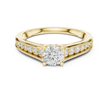 Gold Ring LR-0309, Yellow Gold, view 4