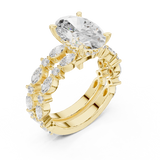 Gold Ring DDLR-301, Yellow Gold, view 2