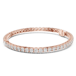 Gold Bracelet GLBR-0015, Rose Gold, view 1
