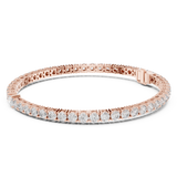 Gold Bracelet GLBR-0015, Rose Gold, view 1
