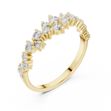 Gold Ring DDLR-380, Yellow Gold, view 2