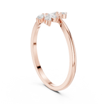 Gold Ring HLR-236, Rose Gold, view 1