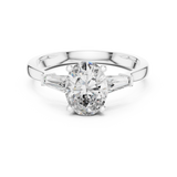 Gold Ring 00001L (32), White Gold