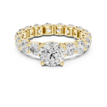 Gold Ring DDLR-656, Yellow Gold, view 4