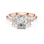 Gold Ring 20-10002L, Rose Gold, view 4