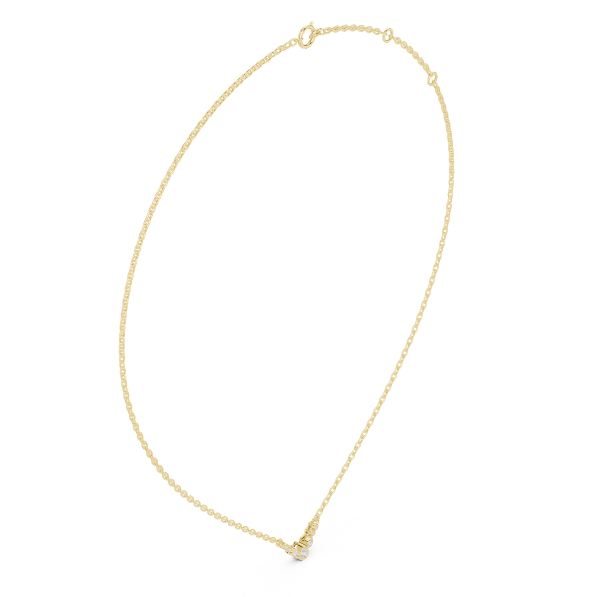 Gold Necklace SBWN (54), Yellow Gold, view 1