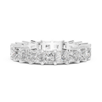 Gold Ring DDLR-204, White Gold, view 3