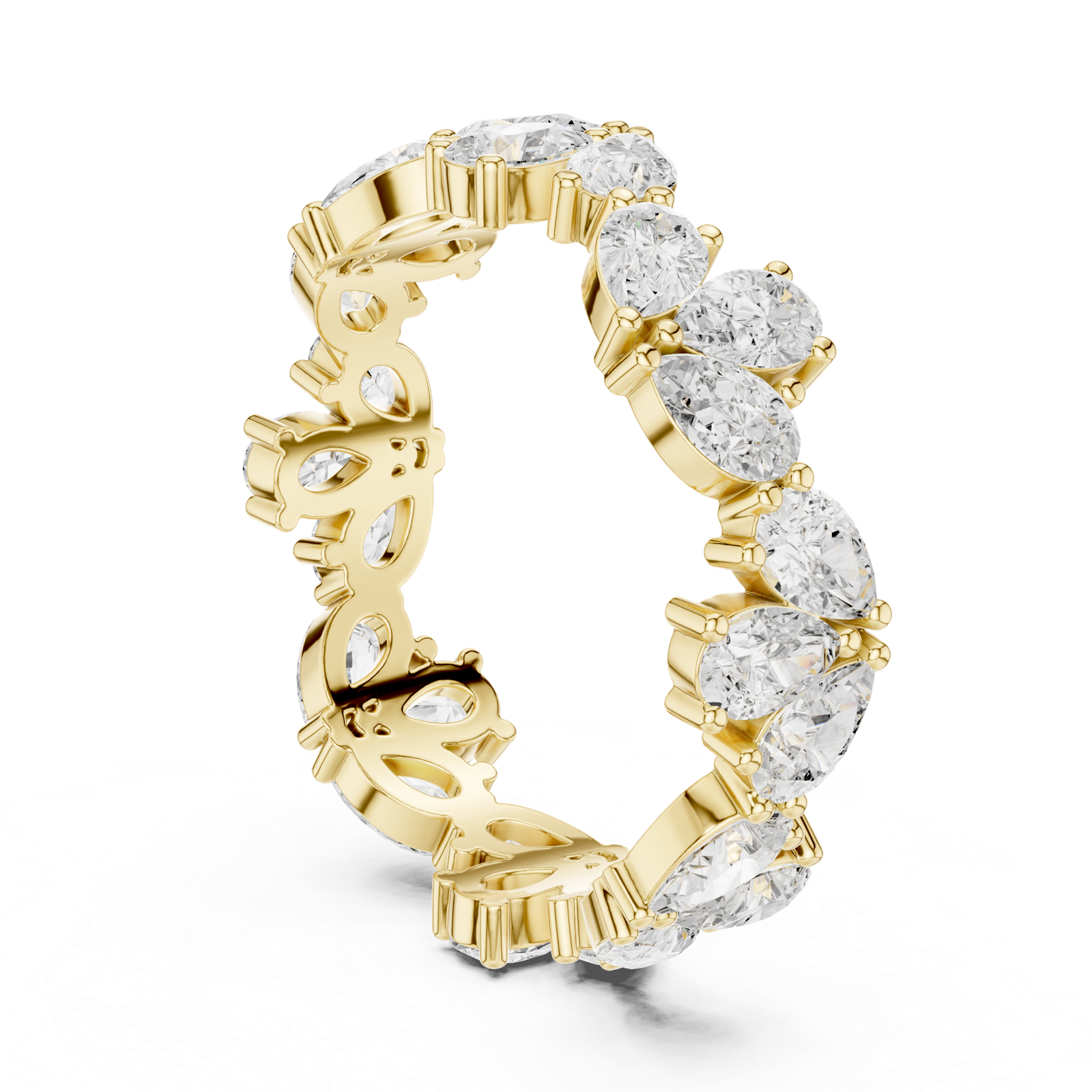 Gold Ring DDLR-375, Yellow Gold