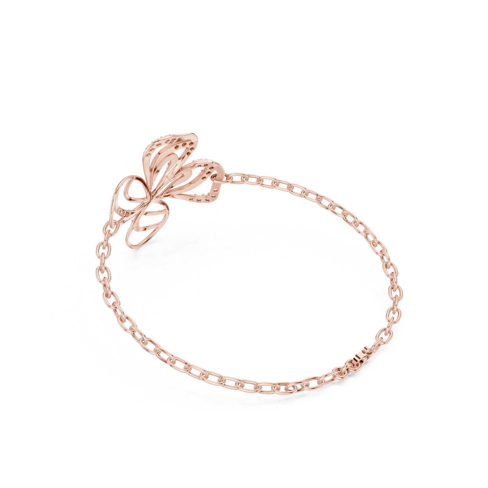 Gold Bracelet SBWB (11), Rose Gold, view 2