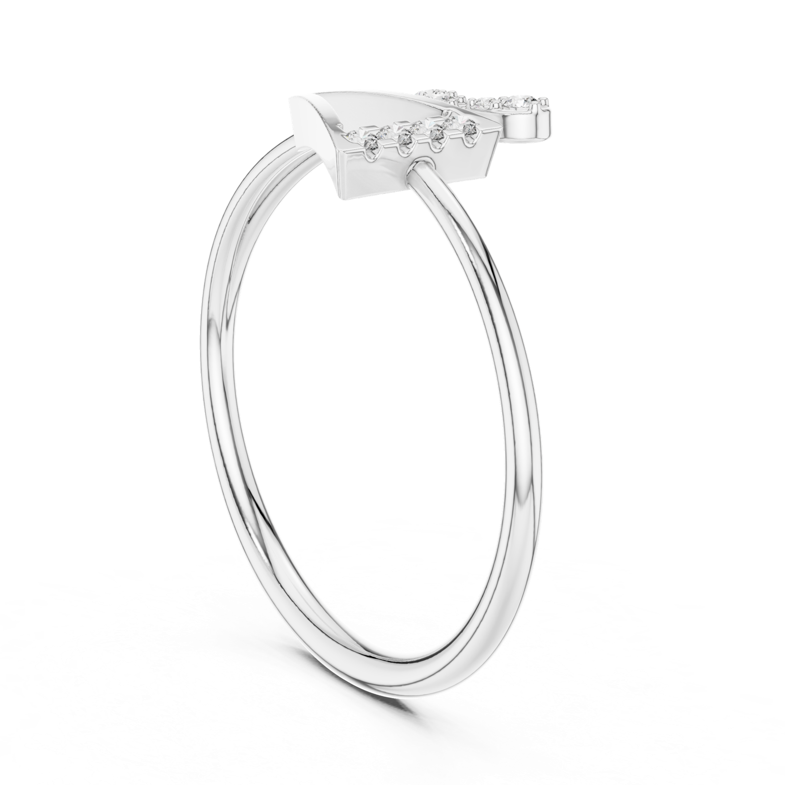 Gold Ring 1 (214), White Gold