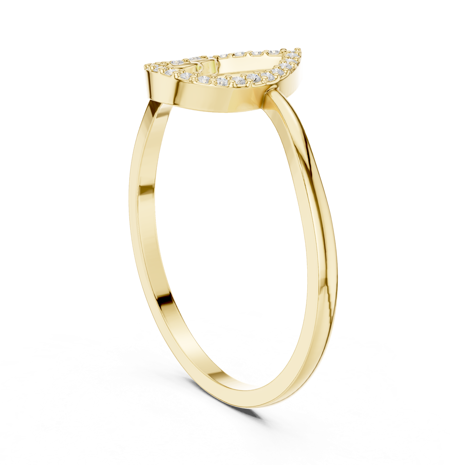 Gold Ring DDLR-469, Yellow Gold