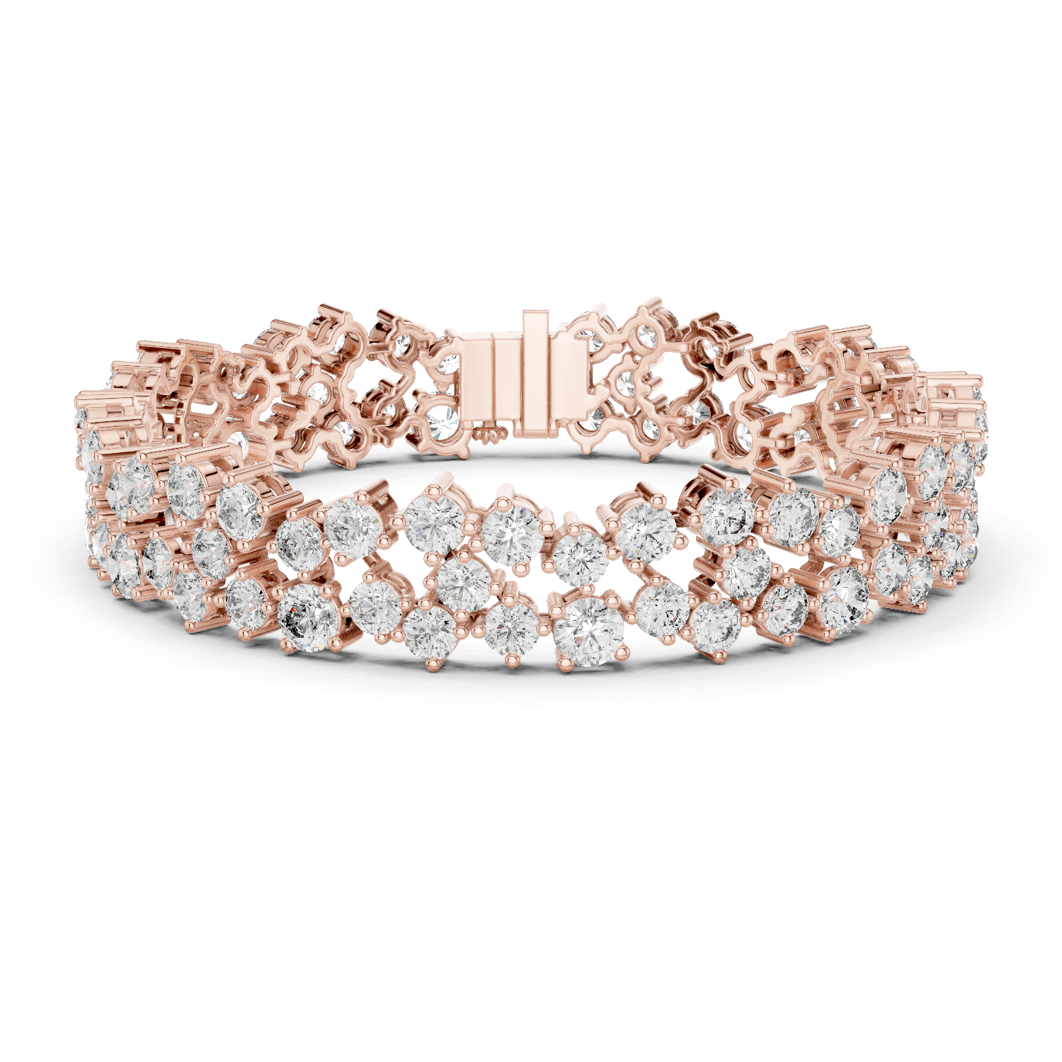 Gold Bracelet GLBR-0019, Rose Gold