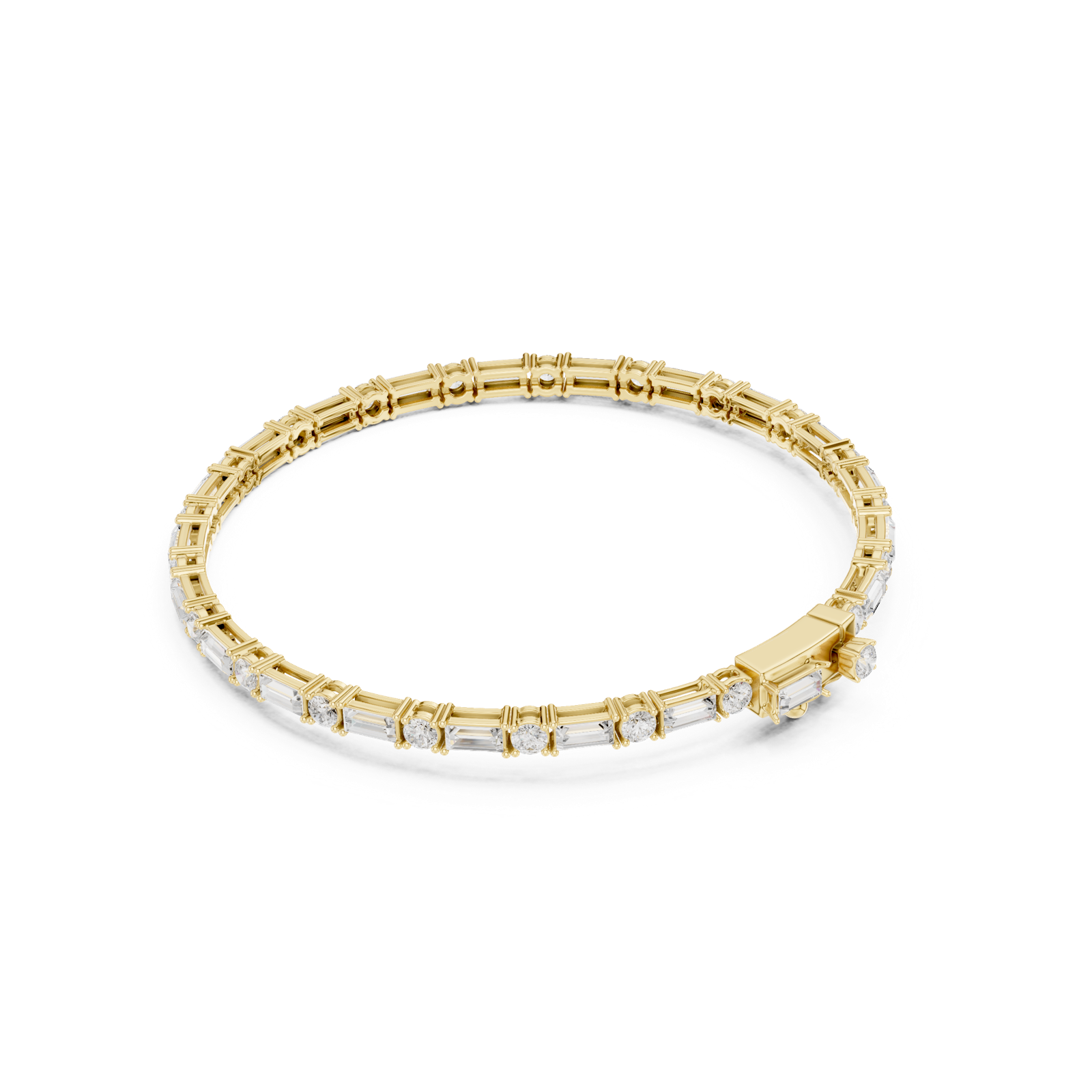 Gold Bracelet SBMB (1), Yellow Gold, view 2