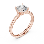 Gold Ring DDLR-536, Rose Gold, view 2