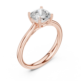 Gold Ring DDLR-536, Rose Gold, view 2