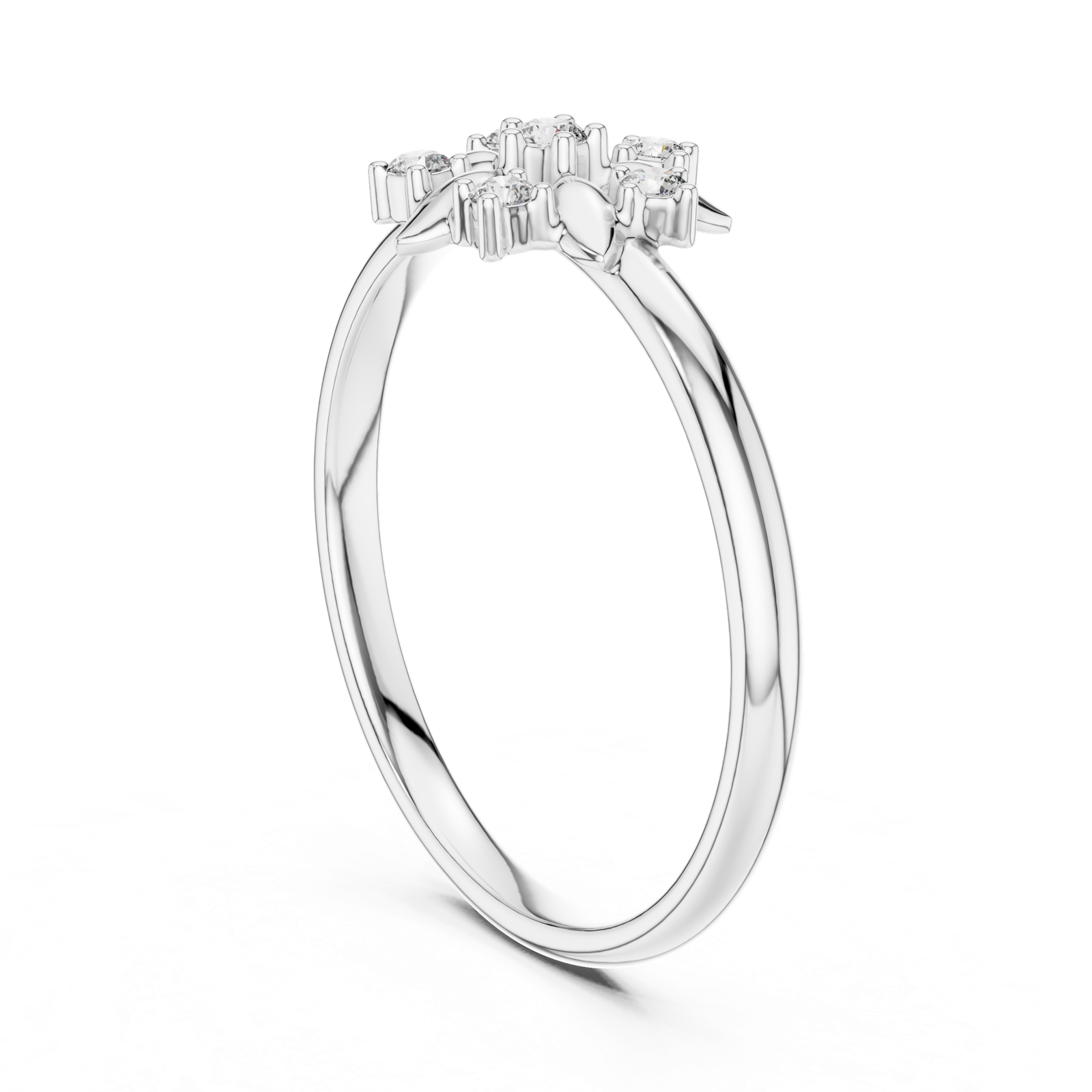 Gold Ring 1 (417), White Gold