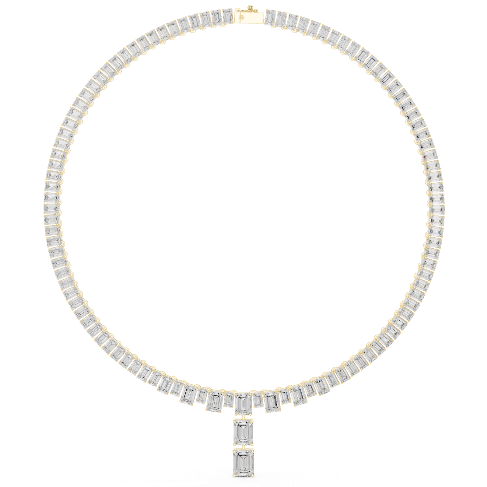 Gold Necklace SBWN (9), Yellow Gold, view 4