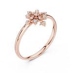 Gold Ring 1 (391), Rose Gold, view 2