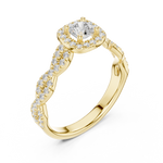 Gold Ring LR-0277, Yellow Gold, view 2
