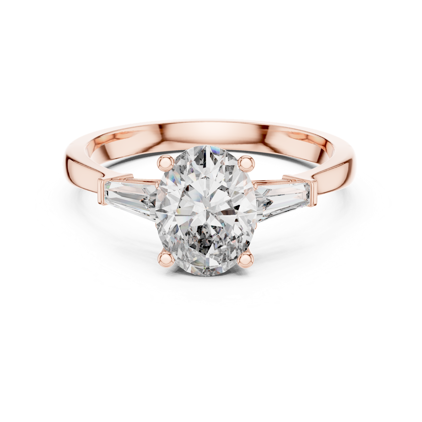Gold Ring 00001L (32), Rose Gold