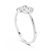 Gold Ring 1 (141), White Gold, view 1