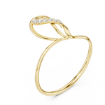 Gold Ring 1 (129), Yellow Gold, view 2