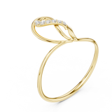 Gold Ring 1 (129), Yellow Gold, view 2
