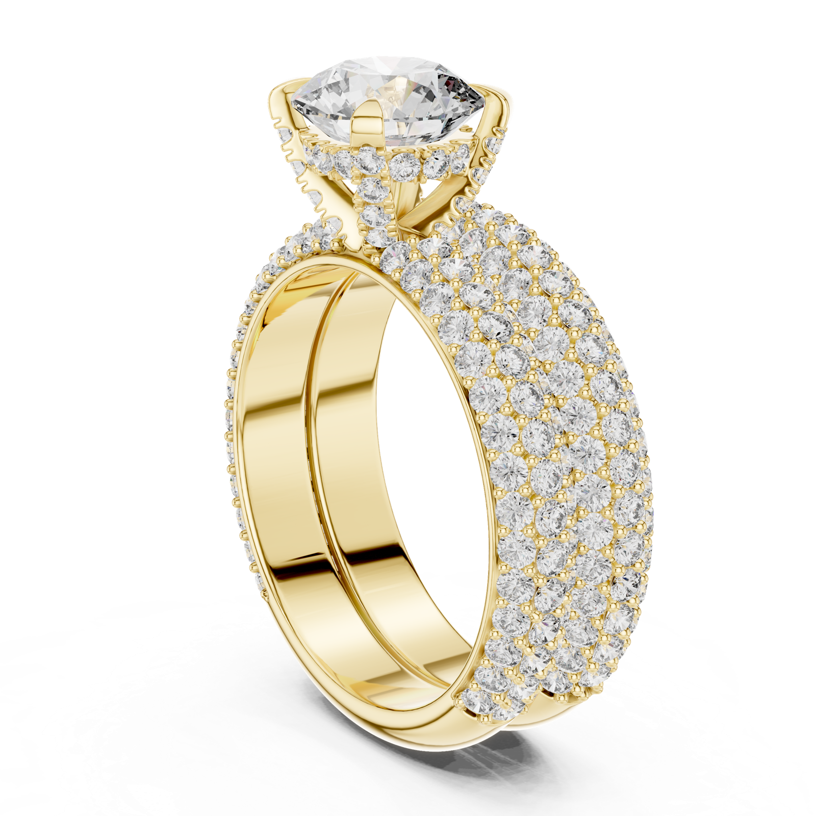 Gold Ring DDLR-012, Yellow Gold