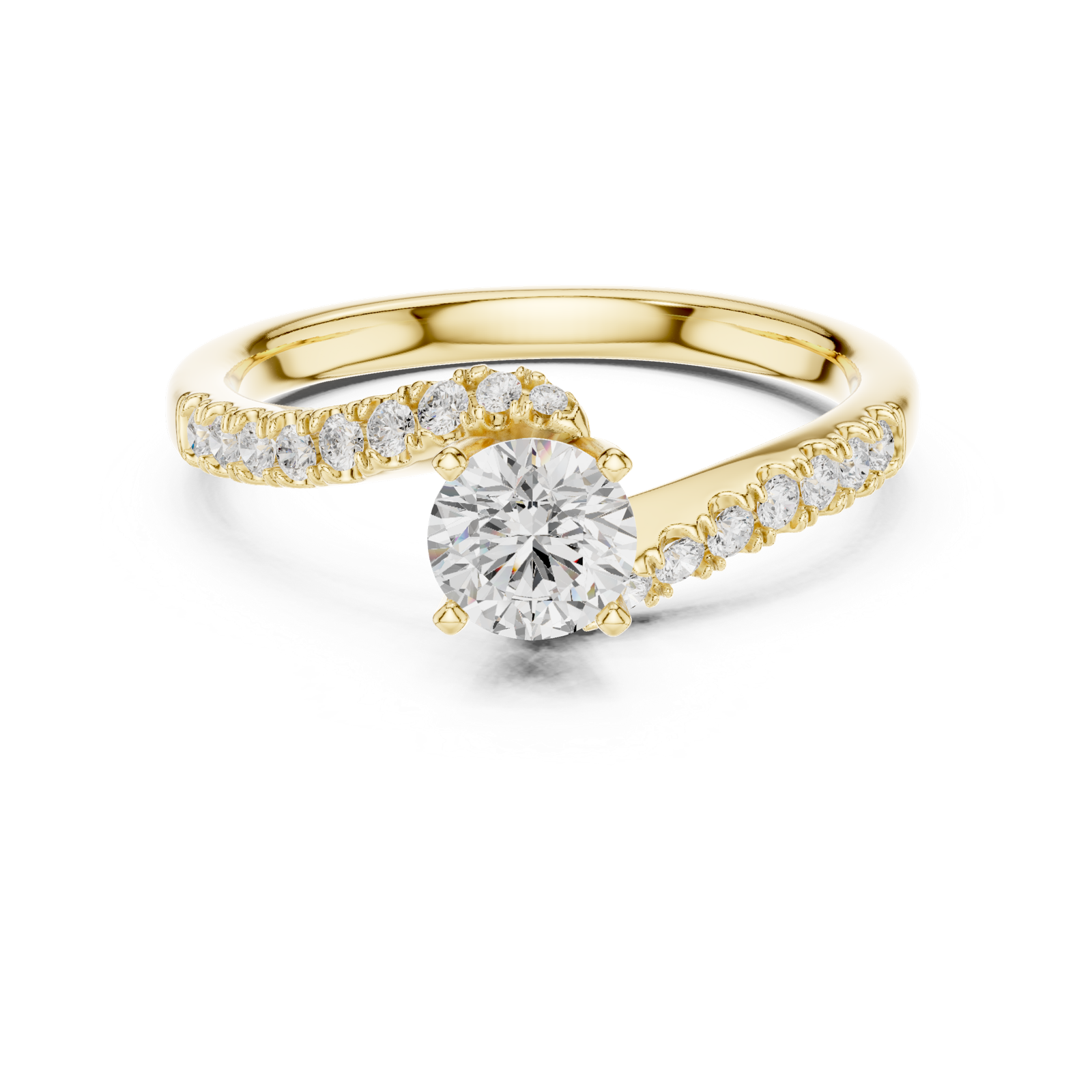 Gold Ring LR-0320, Yellow Gold