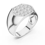 Gold Ring SBMR(40), White Gold, view 2