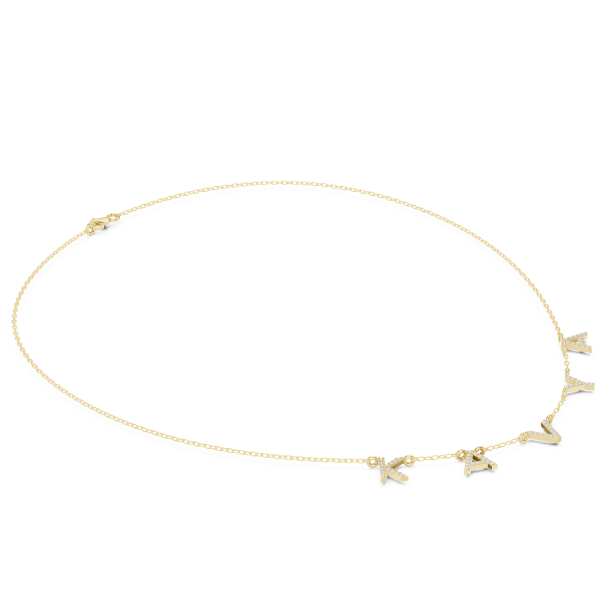 Gold Necklace SBWN (30), Yellow Gold, view 1