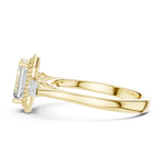 Gold Ring DDLR-274, Yellow Gold, view 3