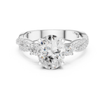 Gold Ring DDLR-1036, White Gold