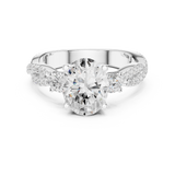 Gold Ring DDLR-1036, White Gold
