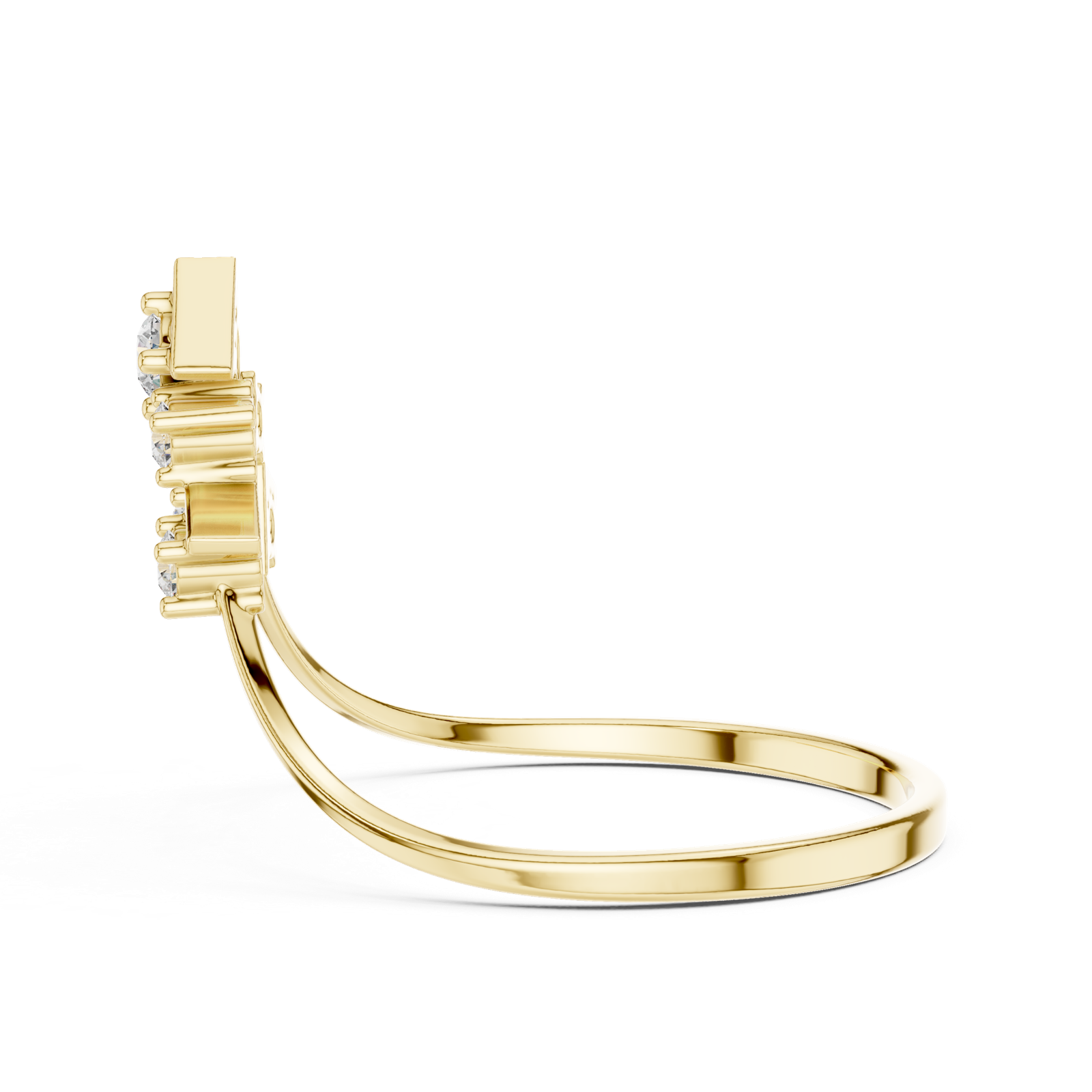 Gold Ring 1 (171), Yellow Gold, view 3