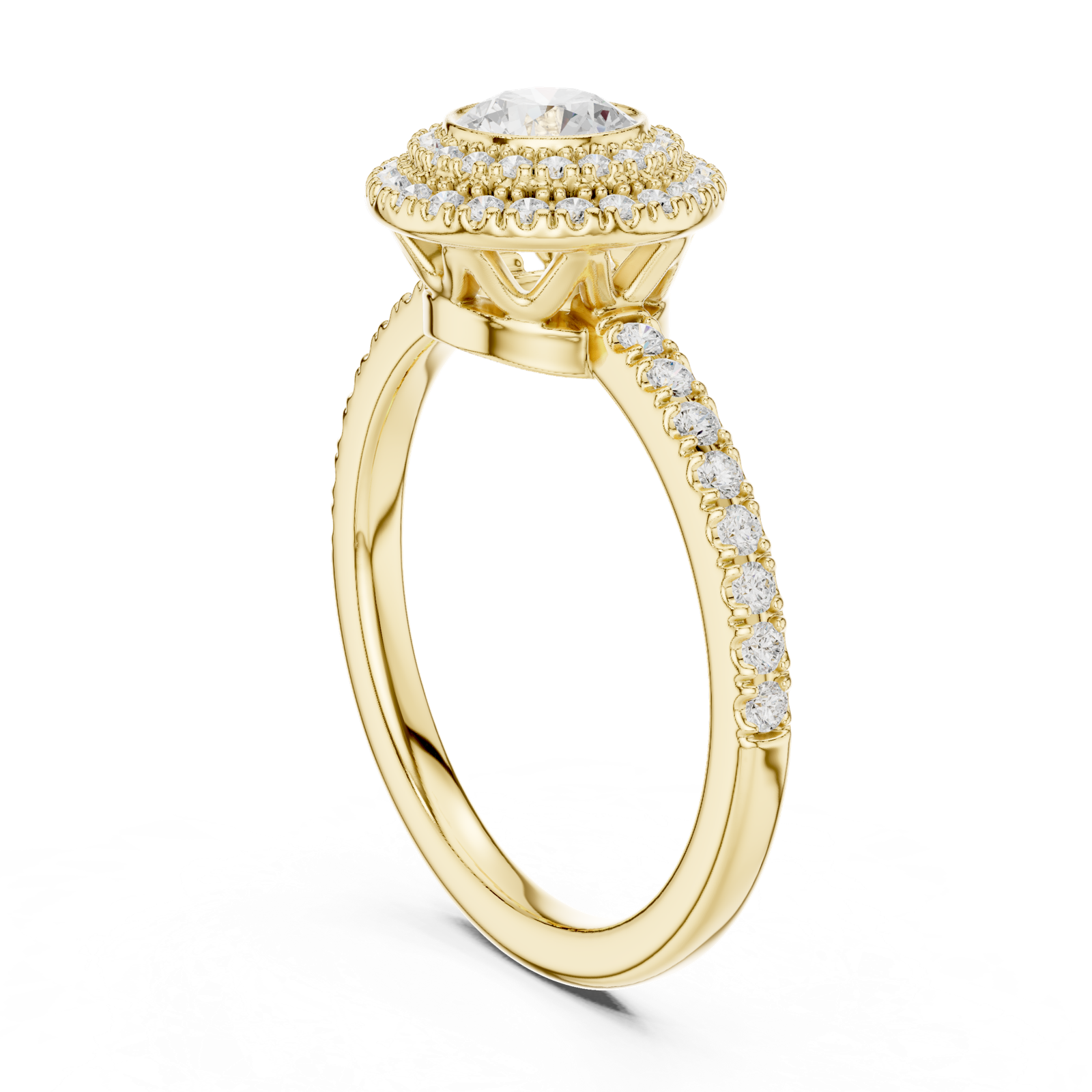 Gold Ring LR-0246, Yellow Gold, view 1