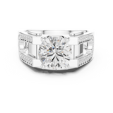 Gold Ring SBMR(45), White Gold