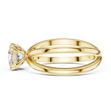 Gold Ring LR-0021, Yellow Gold, view 3