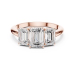 Gold Ring DDLR-1073, Rose Gold, view 4