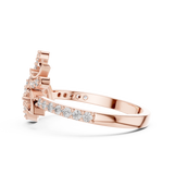 Gold Ring LR-01 (71), Rose Gold, view 3