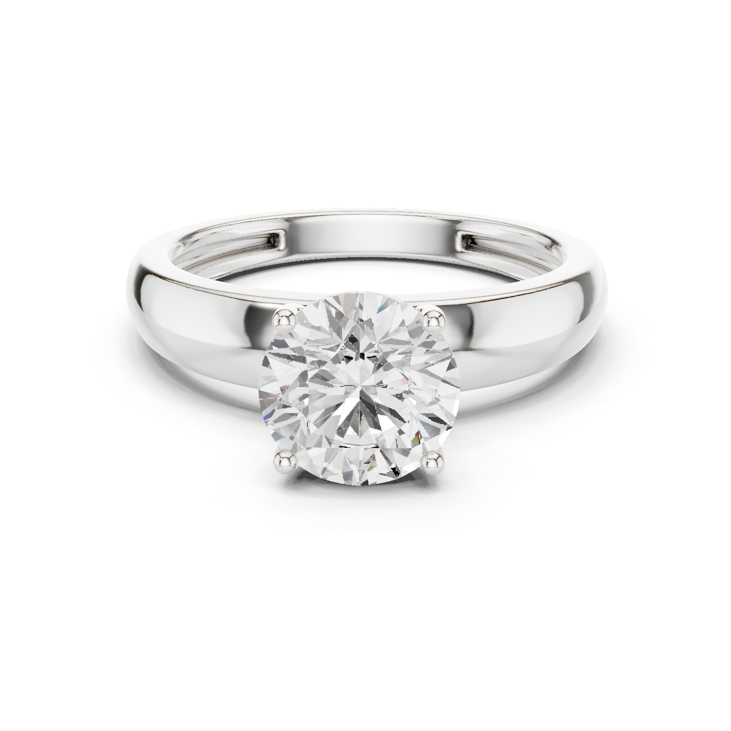 Gold Ring DDLR-827, White Gold